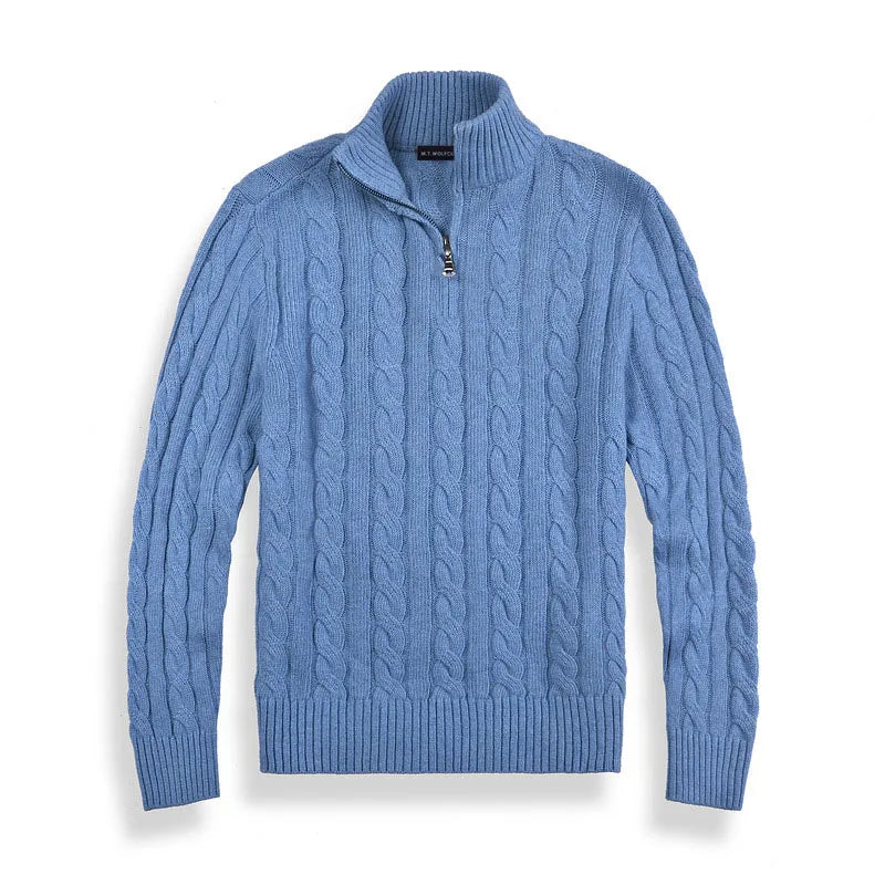 Castello | Old Money Half Zip Quarter Sweater